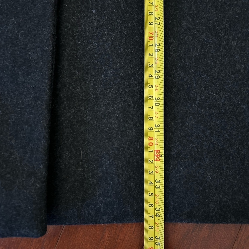 $395 COS Wool Cashmere Coat size 6 charcoal grey excellent condition winter chic - Picture 10 of 12